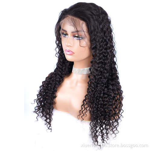High Quality Brazilian Upart Short 613 Front HD Closure for Black Women Pre Plucked Bleached Knots Human Hair Lace Wig